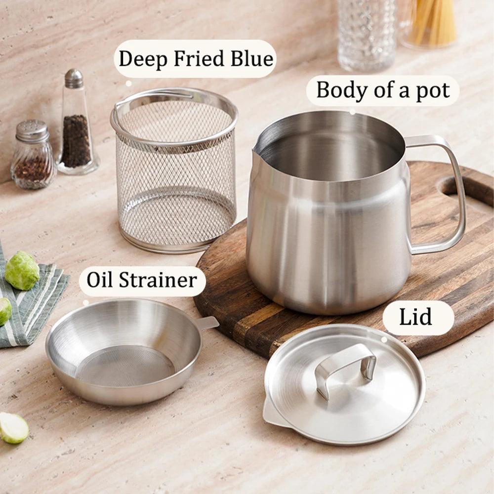 Frying Pot with basket