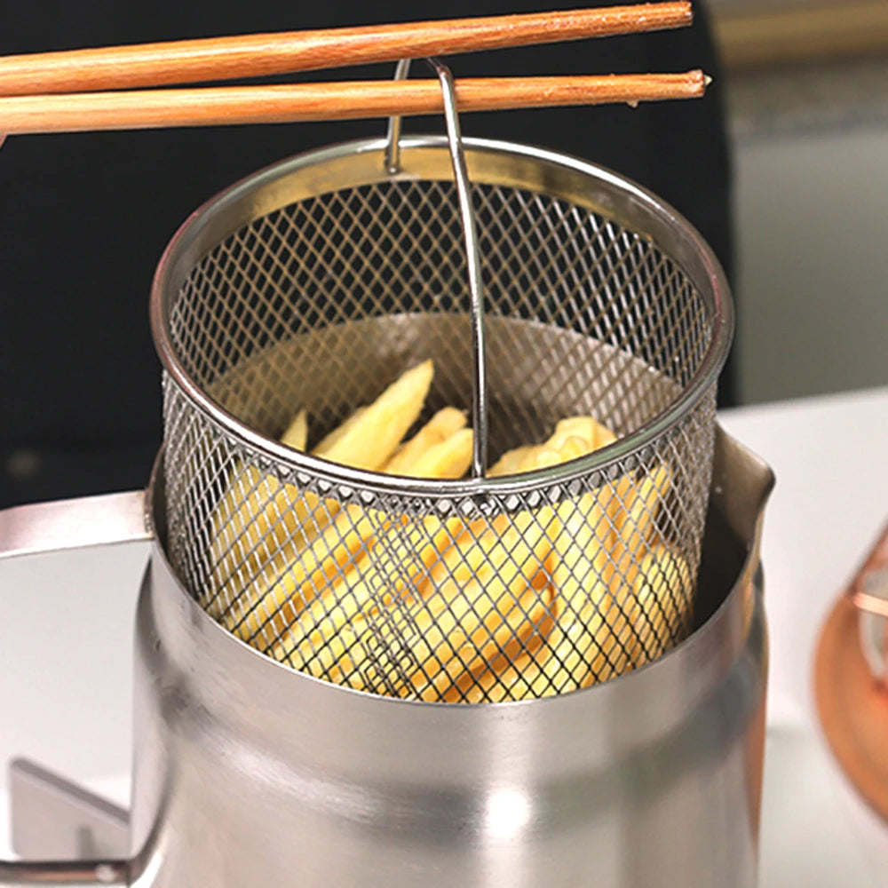 Frying Pot with basket