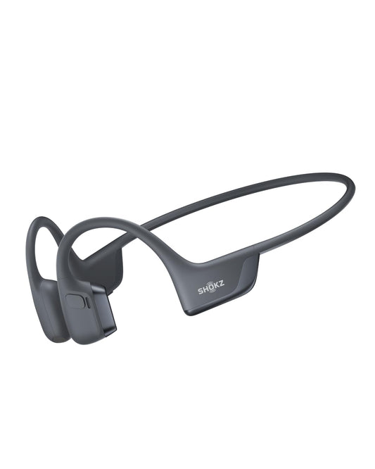 SHOKZ New OpenRun Pro 2 - Open-Ear, Bone Conduction Sport Headphones - with Reflective Strip - Sweat Resistant, Workout Headphones - Secure, Wireless, Comfortable Fit-Deep Bass and Smart Mic App